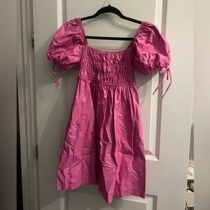 Pink Pleather Boutique dress
